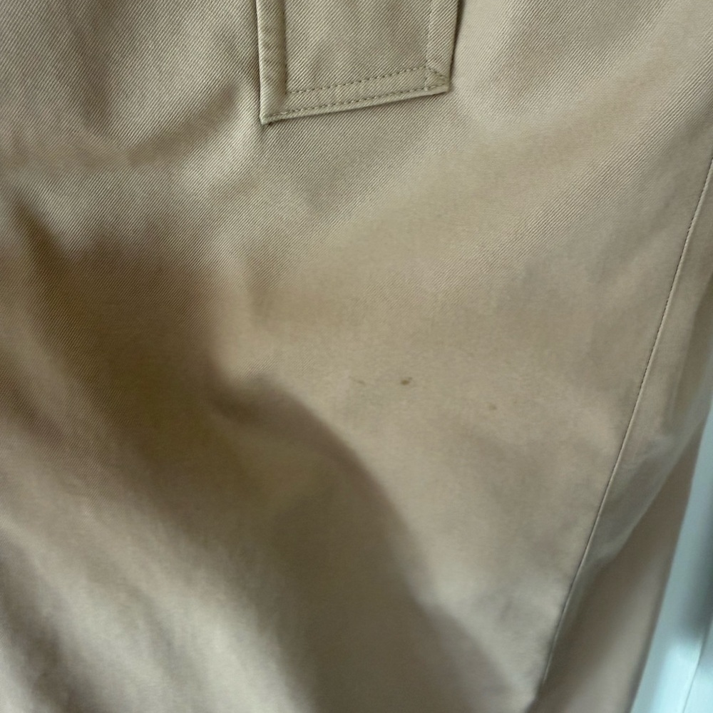 VTG BURBERRYS Trench Coat Wool Zip-Out Lining Size 38 REG - Picture 13 of 14